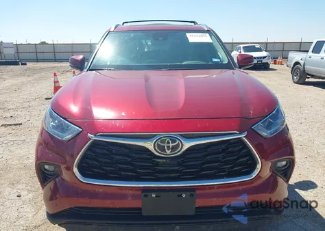 2023 Toyota Highlander Limited из США, поврежденный, VIN 5TDKDRBH7PS025411